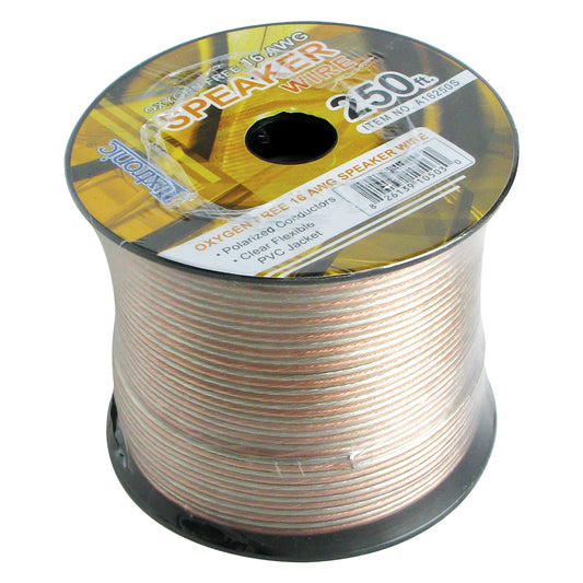 250 feet High Performance 16 AWG Oxygen Free Polarized Speaker Wire A16250S