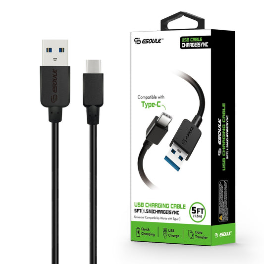 Type-C USB Charging Cable - 5ft EC30P-TPC
