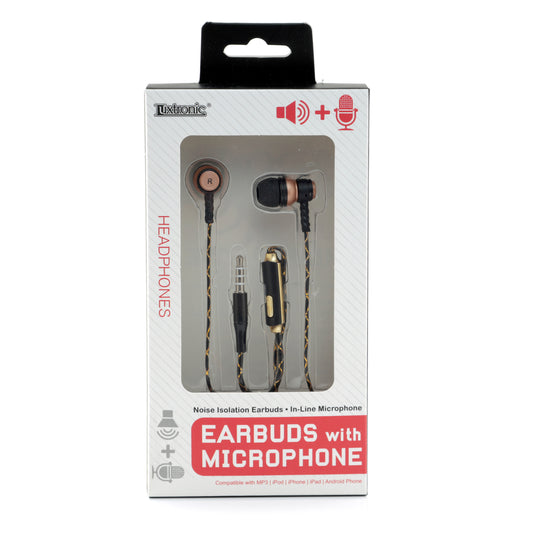Earbud with Microphone ER818