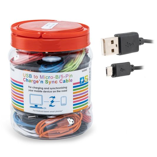 USB to Micro-B Sync Cable Jar UC554C
