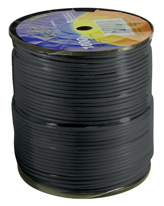 1000ft RG6U Coaxial Cable with Gold Plater F-Connectors V61000