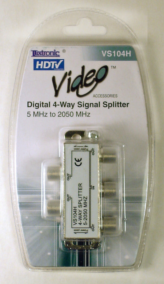 4-Way Digital Signal Splitter VS104H
